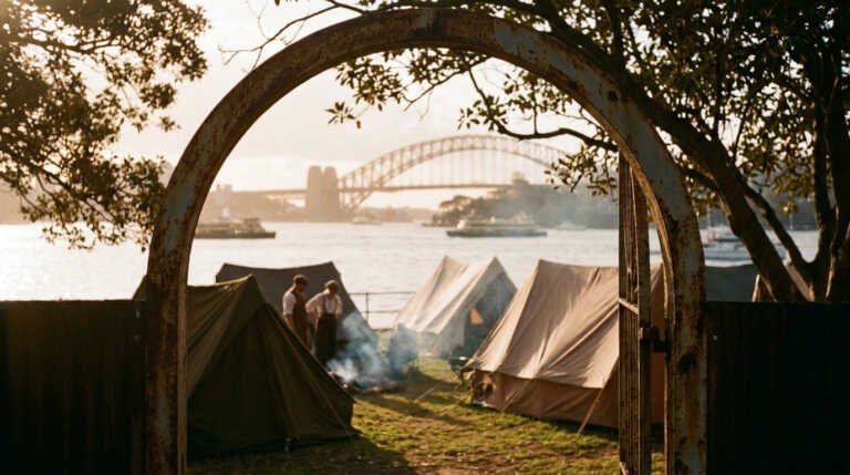 Cockatoo Island Waterfront Campground – Sydney Harbour