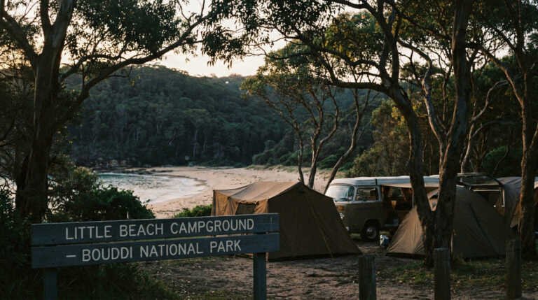 Little Beach Campground – Bouddi National Park