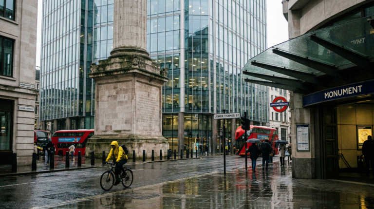 The Monument to the Great Fire of London