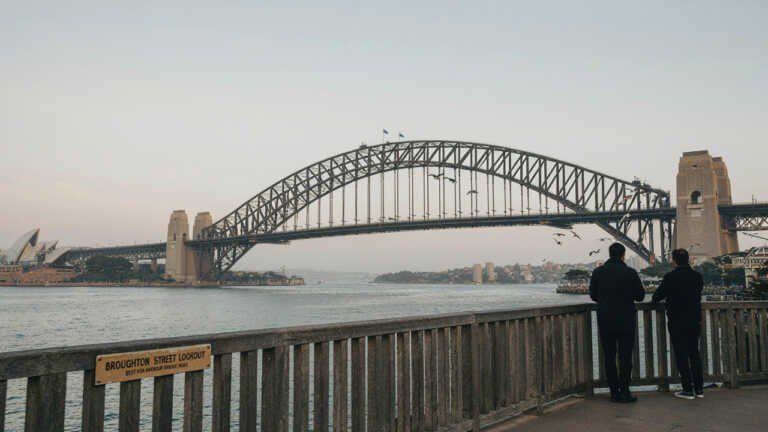 Broughton Street Lookout – Best for Harbour Bridge Views