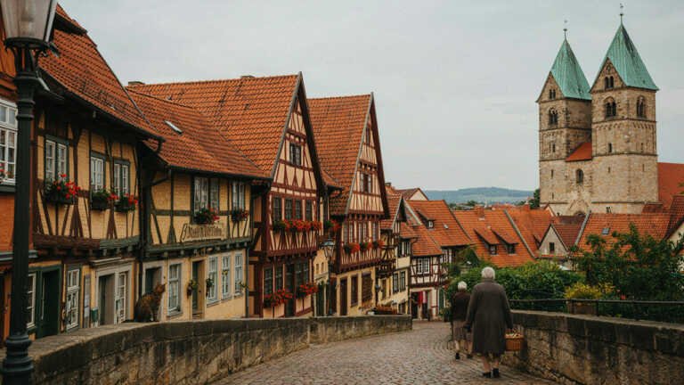 Quedlinburg – A Historic Town of Half Timbered Houses
